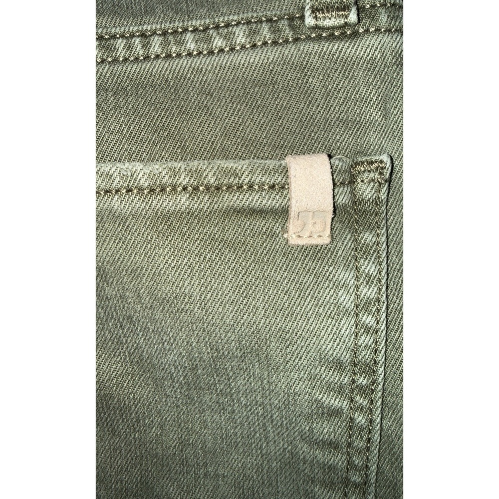 Joe's Jeans The Blake High Rise Wide Leg Crop Jeans Burnt Olive Green Size 26 - Picture 7 of 11